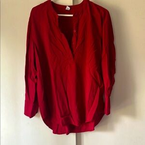 🍯 XL Old Navy Red blouse (1-26)